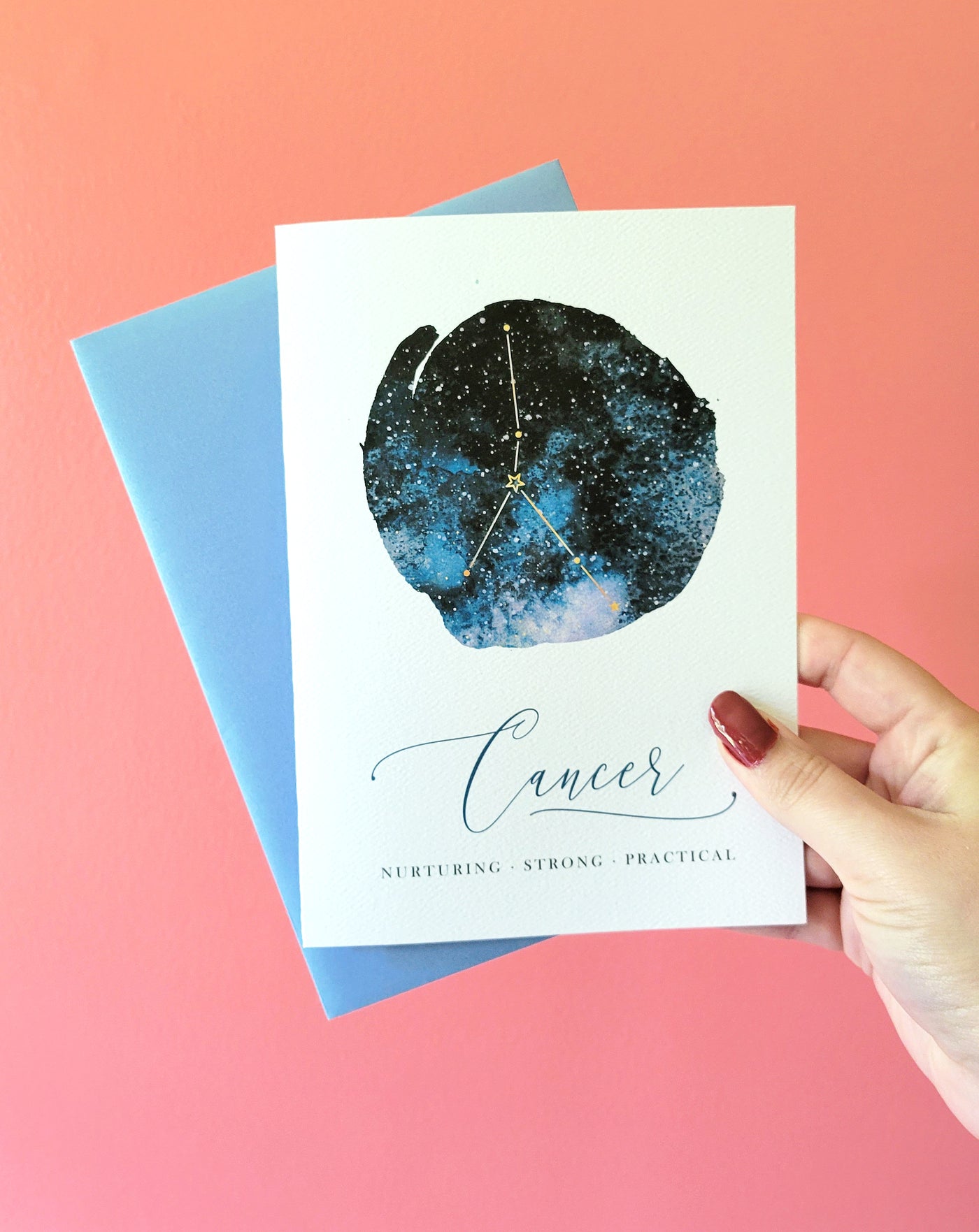 Cancer Zodiac Sign Birthday Card - Second Chance Cards