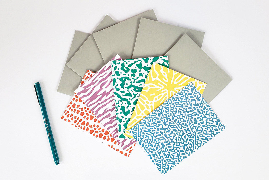 Photo of the Animalz Mini Greeting Card Pack by Lucky Dog Design Co.