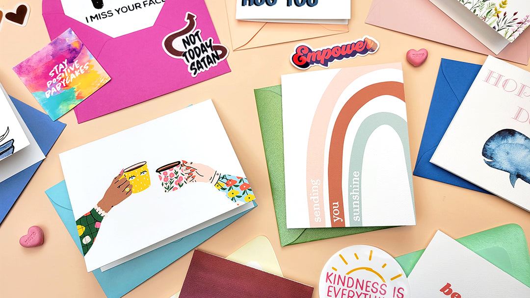 Bestie Bundle Encouragement Subscription - Monthly Sticker and Card Subscription