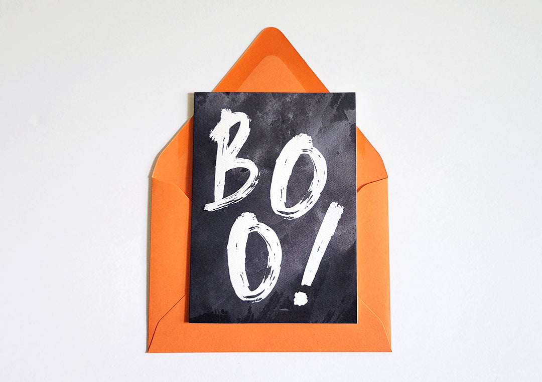 BOO! Halloween and Thinking of You Card