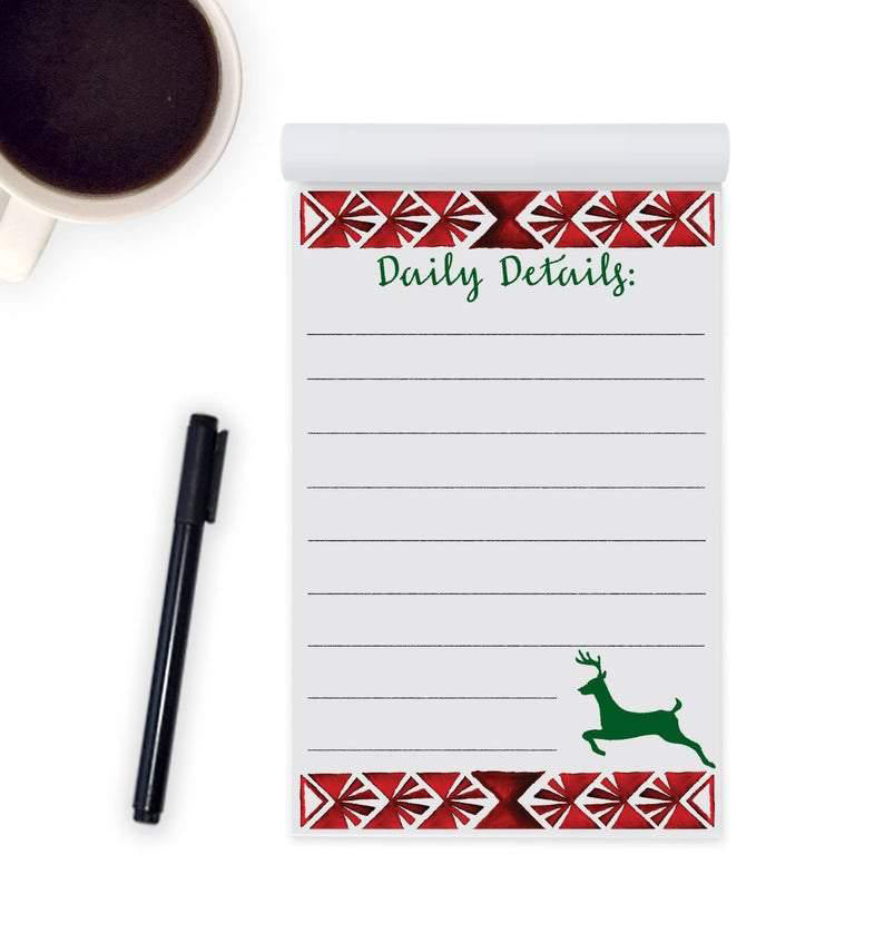Photo of the Daily Details Notepad by Lucky Dog Design Co.