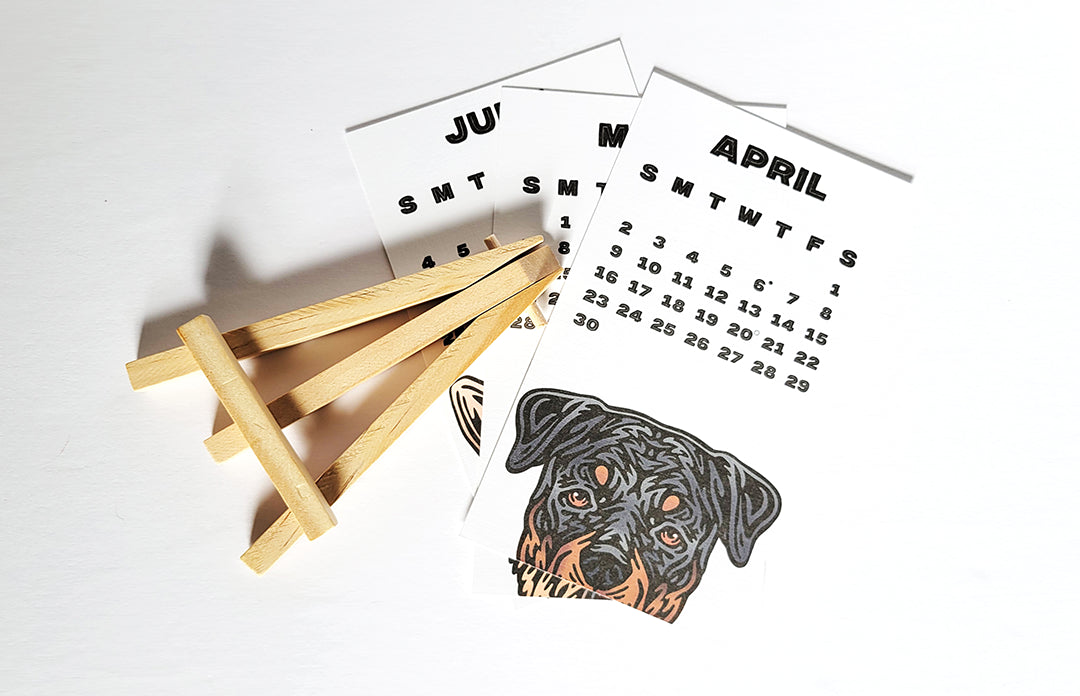 Doggos 2024 Desk Calendar