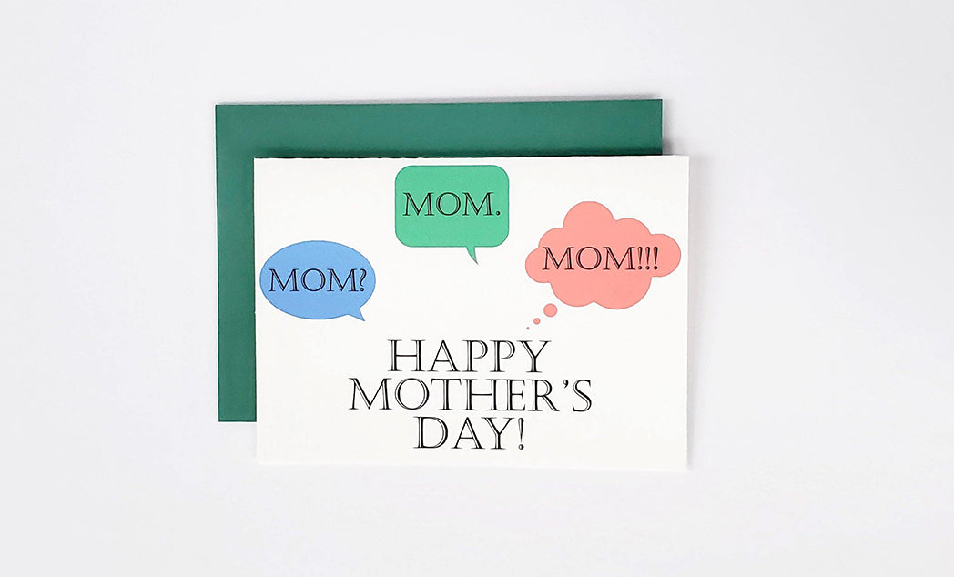Photo of the Mom 24/7 Mother's Day Card by Lucky Dog Design Co.