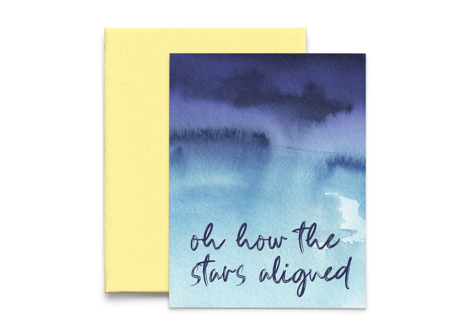 Oh How the Stars Aligned Thinking of You & Love Greeting Card