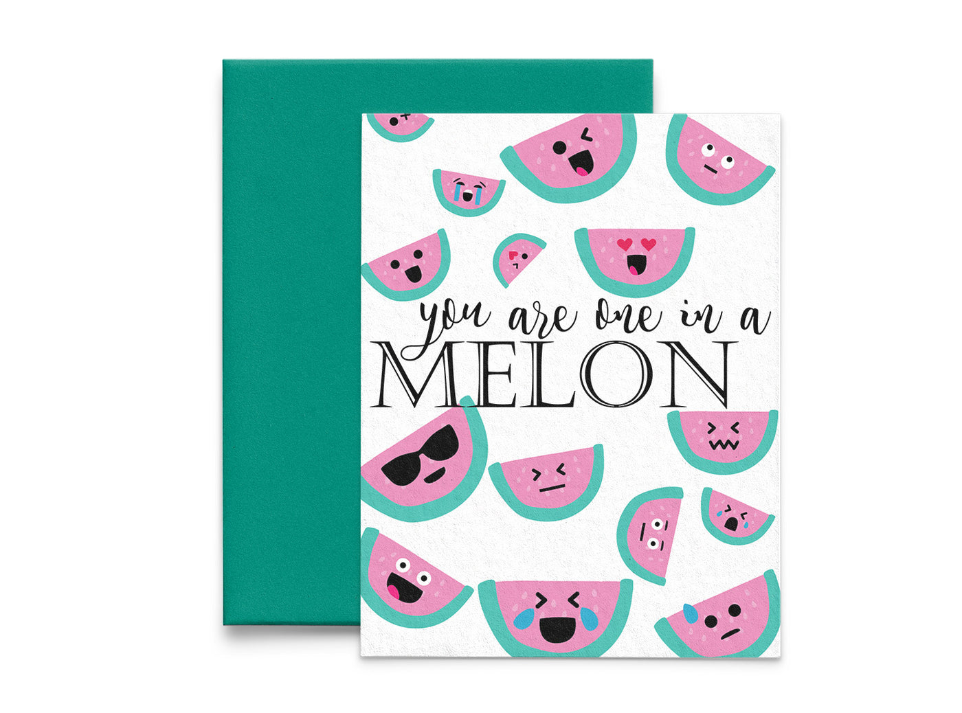 One in a Melon Thank You Card
