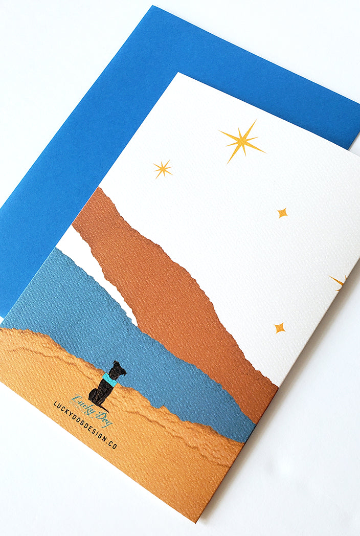 Photo of the Stay Awesome, My Friend Encouragement Card by Lucky Dog Design Co.