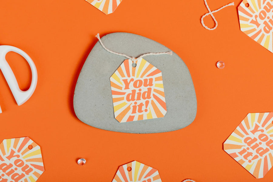 You Did It! Congratulations Gift Tags